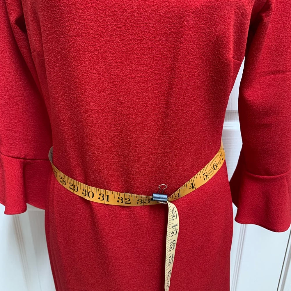 Karl Lagerfeld | Size 6 | Tulip Ruffle 3/4 sleeve | Above the knee - Picture 5 of 9